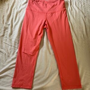 Zella Coral Activewear cropped Leggings